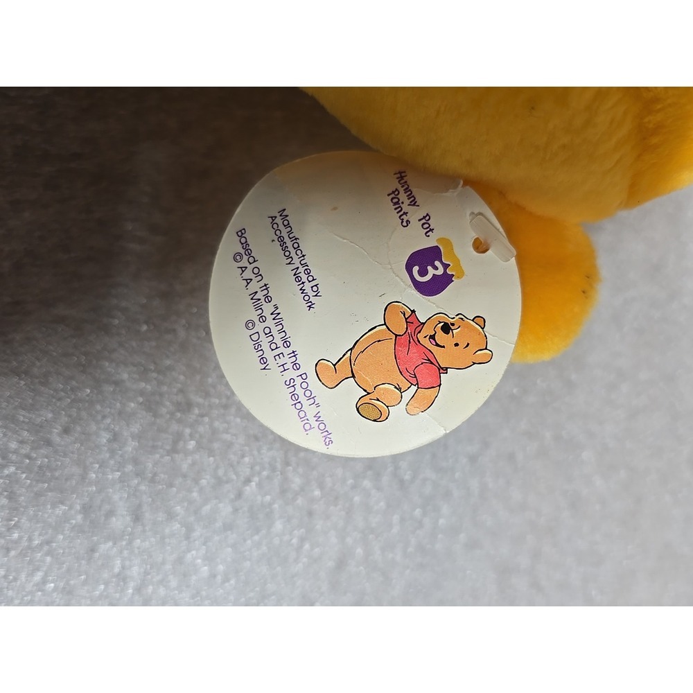 1990s Disney Plush Backpack Winnie The Pooh 15" - Picture 8 of 9